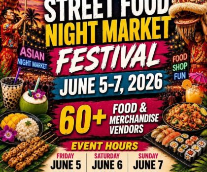 Asian Street Food Night Market Festival June 2026